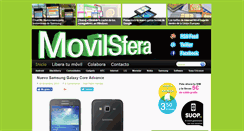 Desktop Screenshot of movilsfera.com