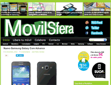 Tablet Screenshot of movilsfera.com